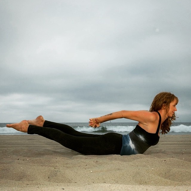 3 yoga poses for the air element - locust pose