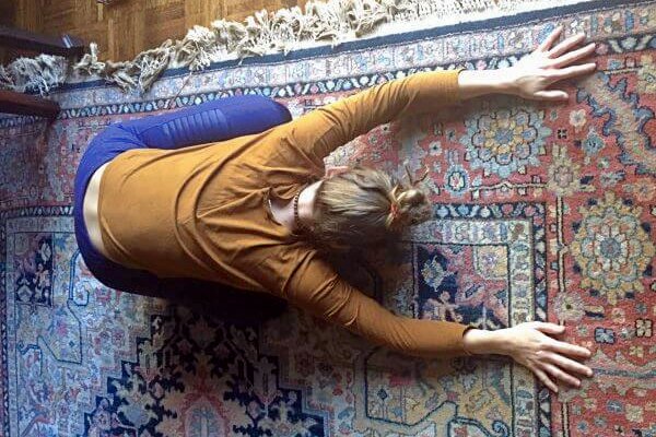 child's pose